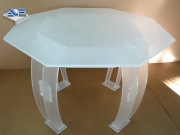 Atout Plastic - Table PMMA satinée